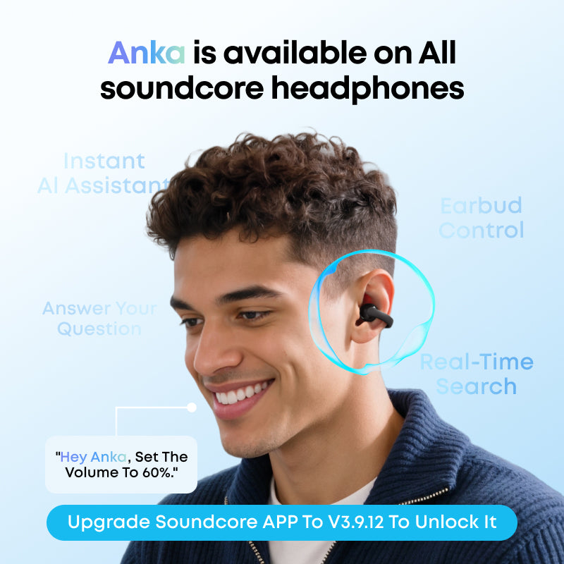 Soundcore C50i by Anker, Open-Ear Headphones, Clip-On Earbuds, Ultra-Comfort, FlexiClip Design, 12mm Drivers for Powerful Bass, AI Clear Calls, 28H Playtime, Secure Fit, Hi-Res, IP55, Bluetooth 6.0 - D1101