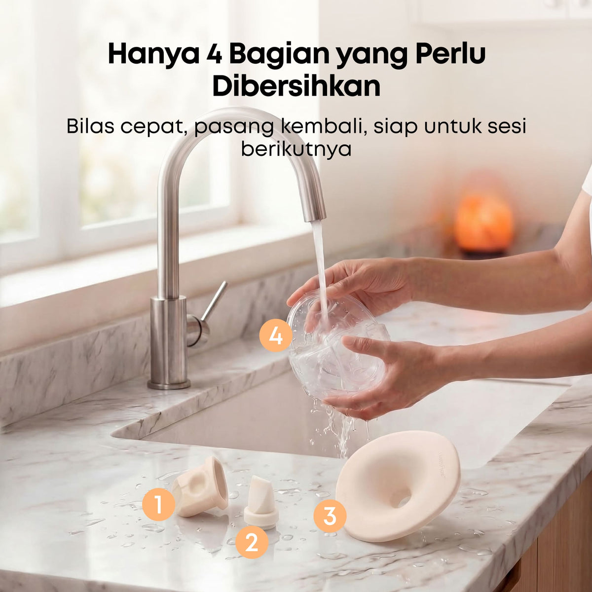 eufy E20 by Anker Pompa ASI Pintar Elektrik Handsfree dengan Terapi Hangat HeatFlow - T6060