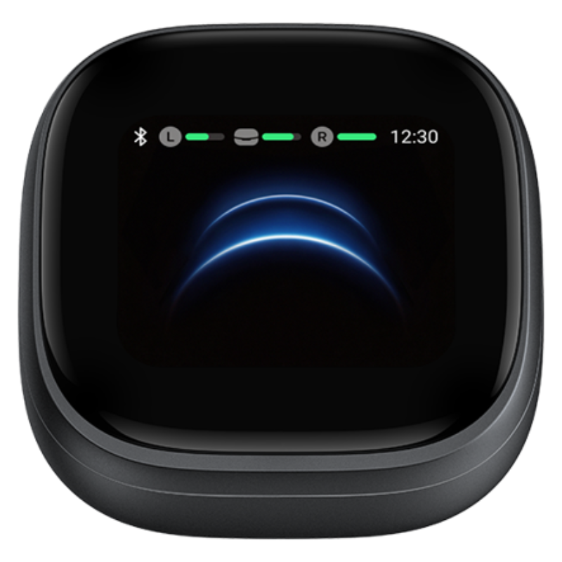 Soundcore Liberty 5 Pro Max Wireless Earbuds AI Note-Taker for in-Person Meetings Whisper-Clear Calls ANC Active Noise Cancelling 1.78" AMOLED Smart Case - D1204