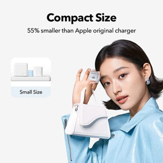 Anker Zolo GaN 30W Adaptor Kepala Charger iPhone 15 Samsung Type C PD Ice-Cooled Fast Charging