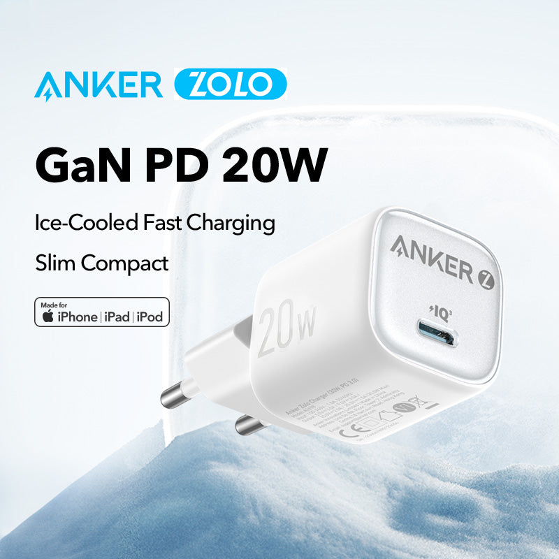 Anker Zolo GaN 20W Fast Charging PD Ice-Cooled