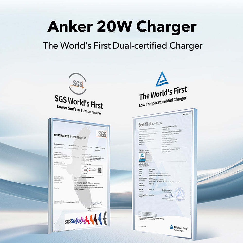 Anker Zolo GaN 20W Fast Charging PD Ice-Cooled