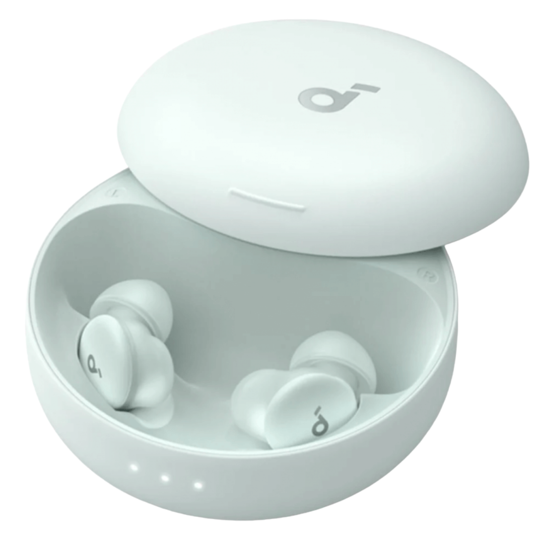 Soundcore Sleep Buds A30 by Anker Sleep Earbuds, Smart Active Noise Cancelling Sleep Headphones, Adaptive Snore-Masking System, Ultra-Comfort for Side Sleepers, 45H Playtime - D1301