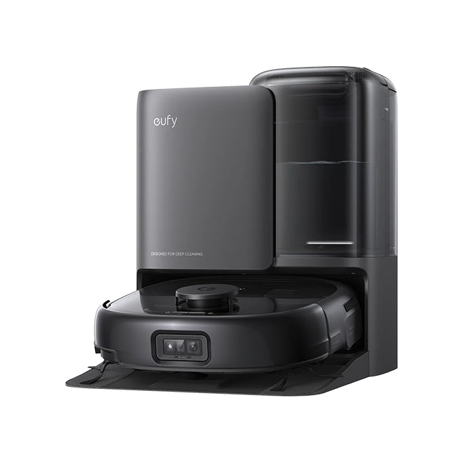 Eufy E25 Omni Robot Vacuum and Mop Combo, HydroJet System, 20,000Pa Turbo Suction, Zero-Tangle Design, Edge-to-Corner Deep Cleaning, Obstacle Avoidance, Auto-Empty & Self-Cleaning All-in-One Station - T2353