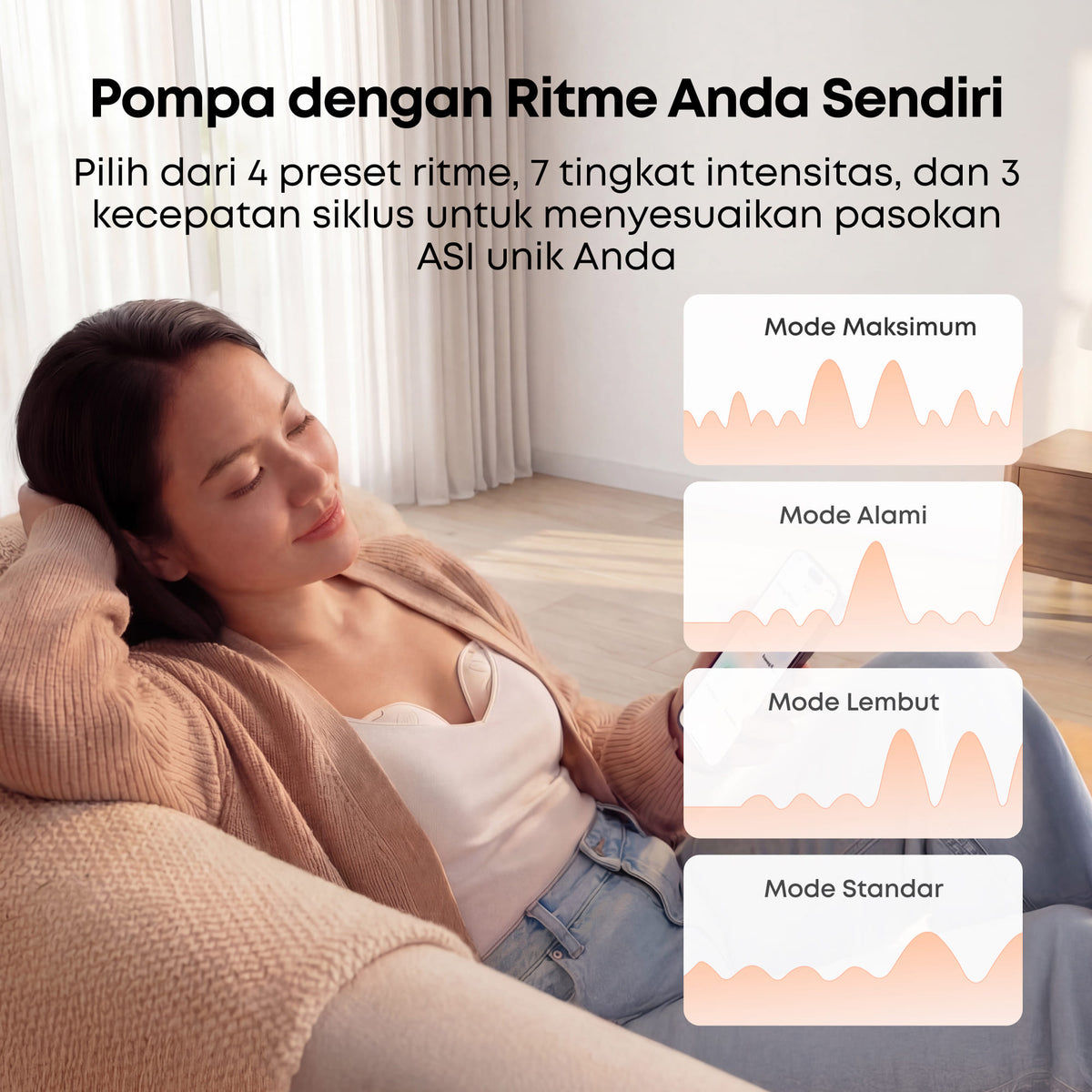 eufy E20 by Anker Pompa ASI Pintar Elektrik Handsfree dengan Terapi Hangat HeatFlow - T6060