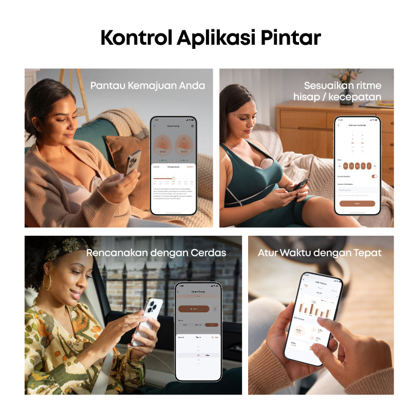 eufy S1 by Anker Pompa ASI Pintar Elektrik Handsfree dengan Terapi Hangat HeatFlow - T8D02