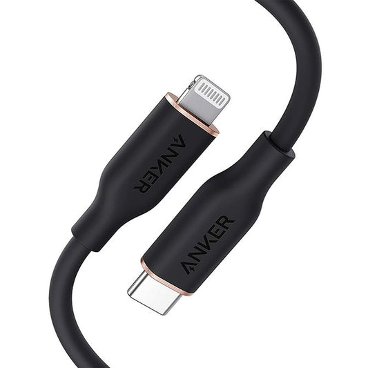 Anker PowerLine III Flow USB-C to Lightning kabel 3ft/0.9m