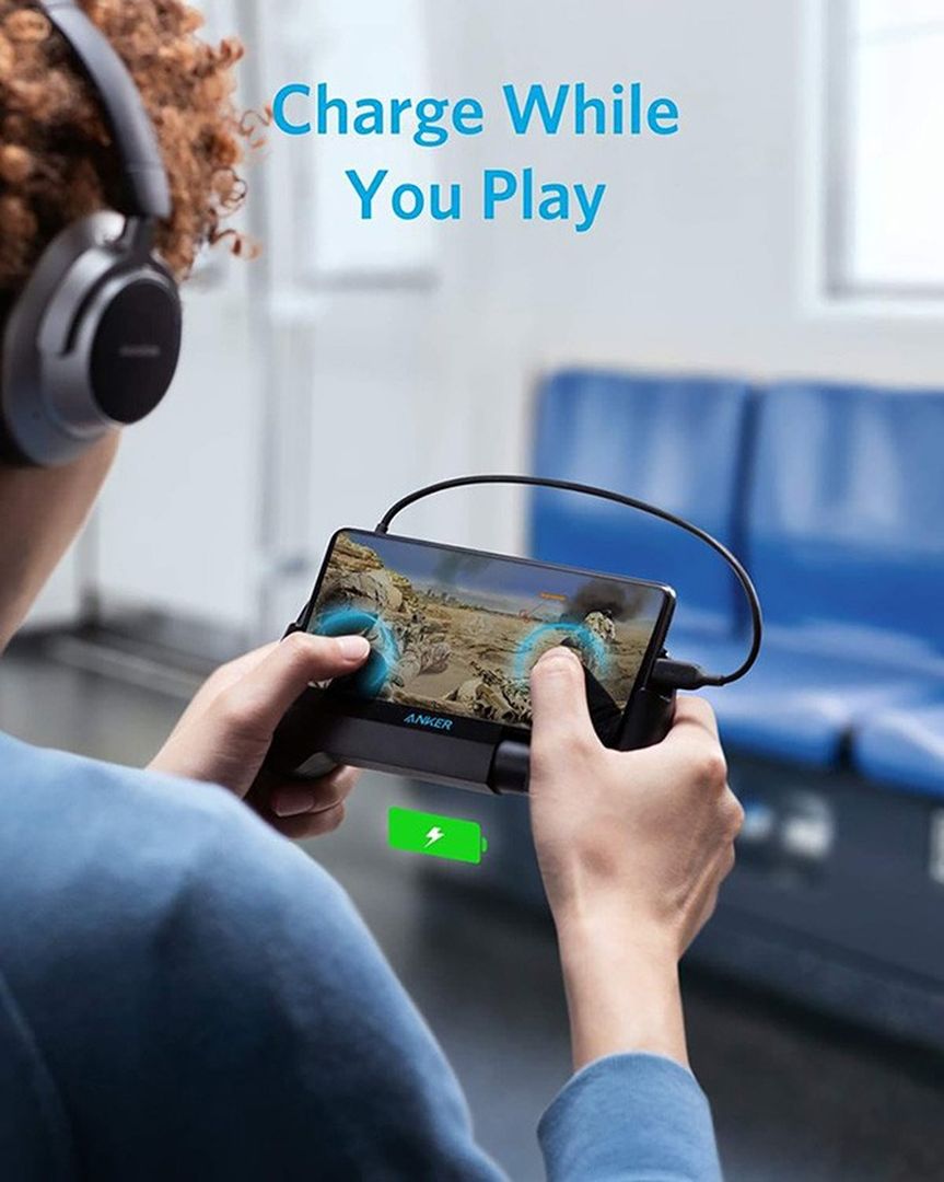 Anker PowerCore Play 6K Mobile Game Controller with 6700mAh