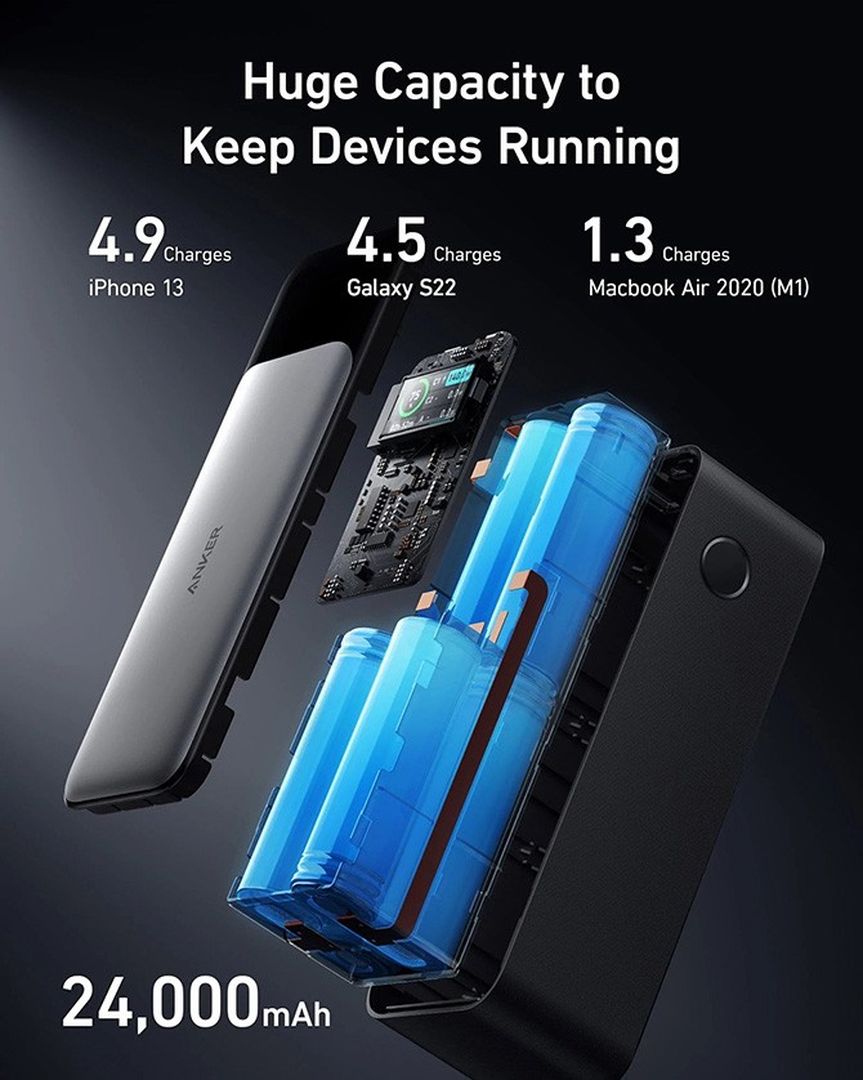 Anker 737 Power Bank (PowerCore 24K)